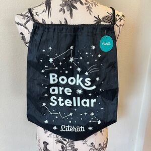 NWT Literati Books are Stellar Reusable Bag